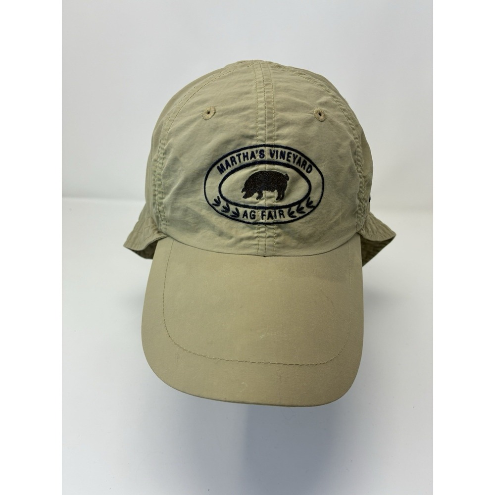 Martha's Vineyard‎ Agricultural Fair Hat DPC Outdoor Design Flap Cap Khaki